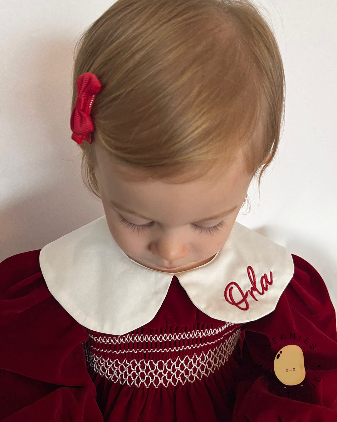 Velour Romper | Personalised