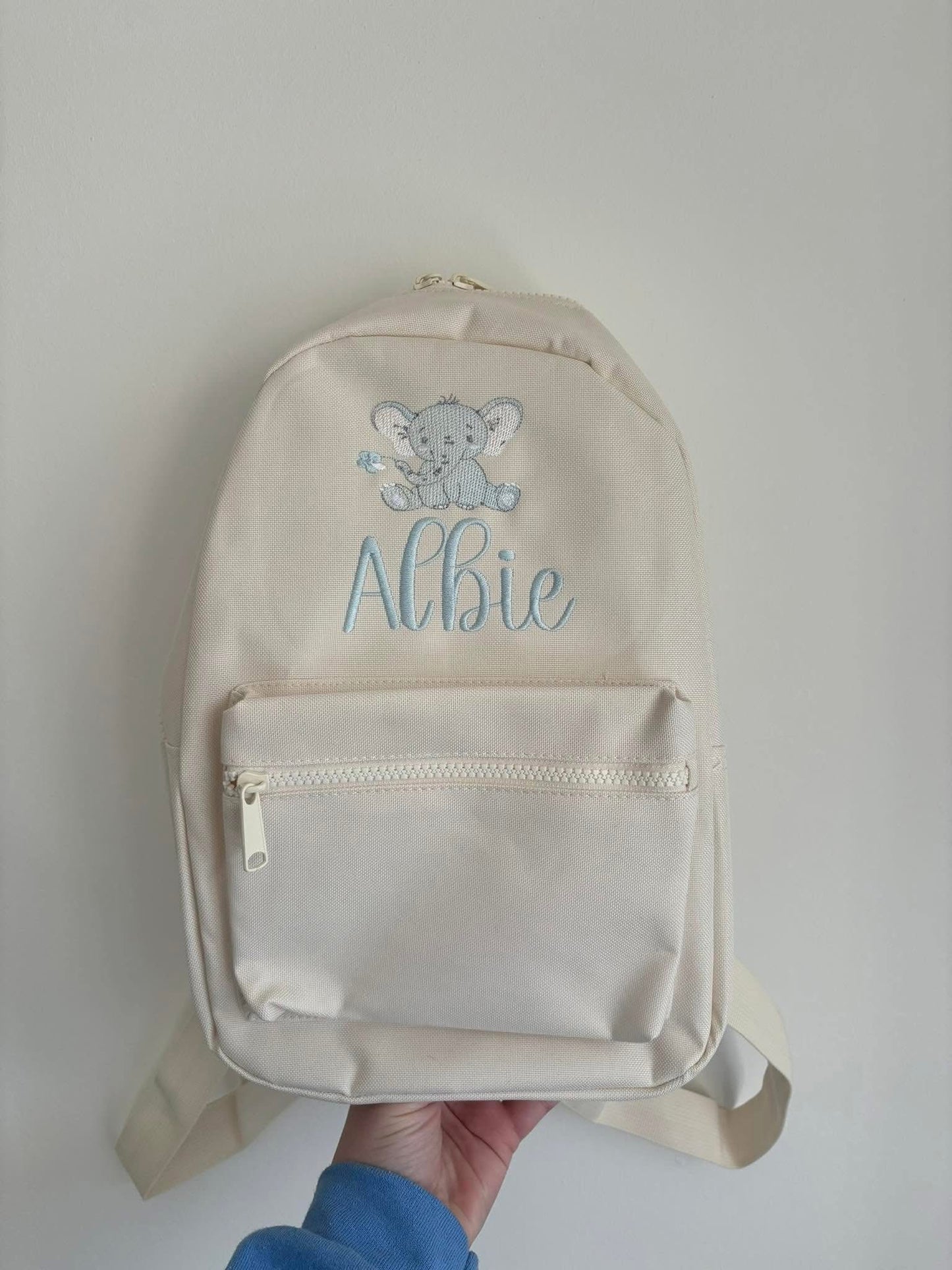 Personalised Backpack - Elephant
