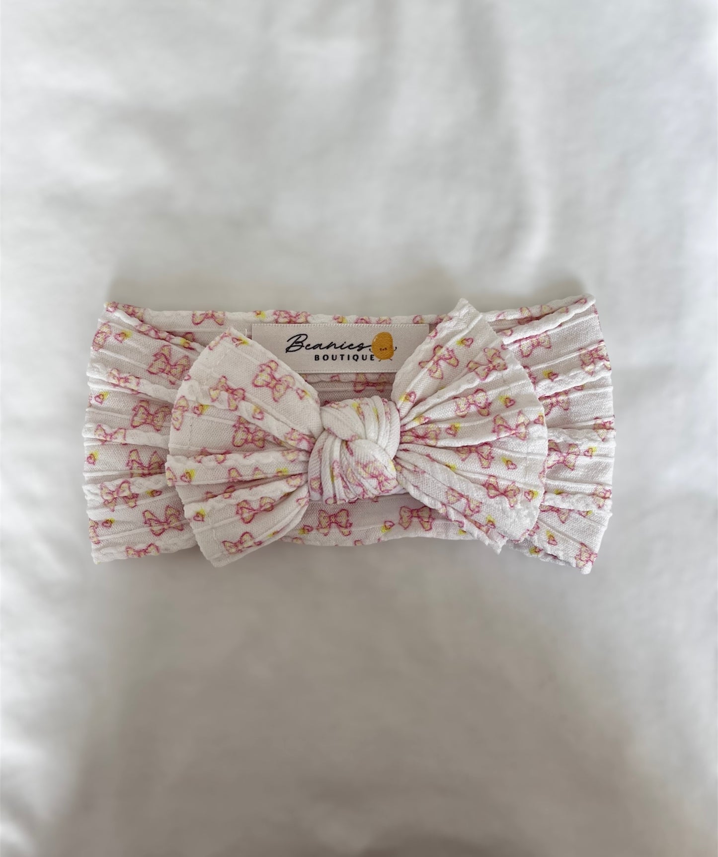 Cable Knit Bow Headband - Dolly Daydream