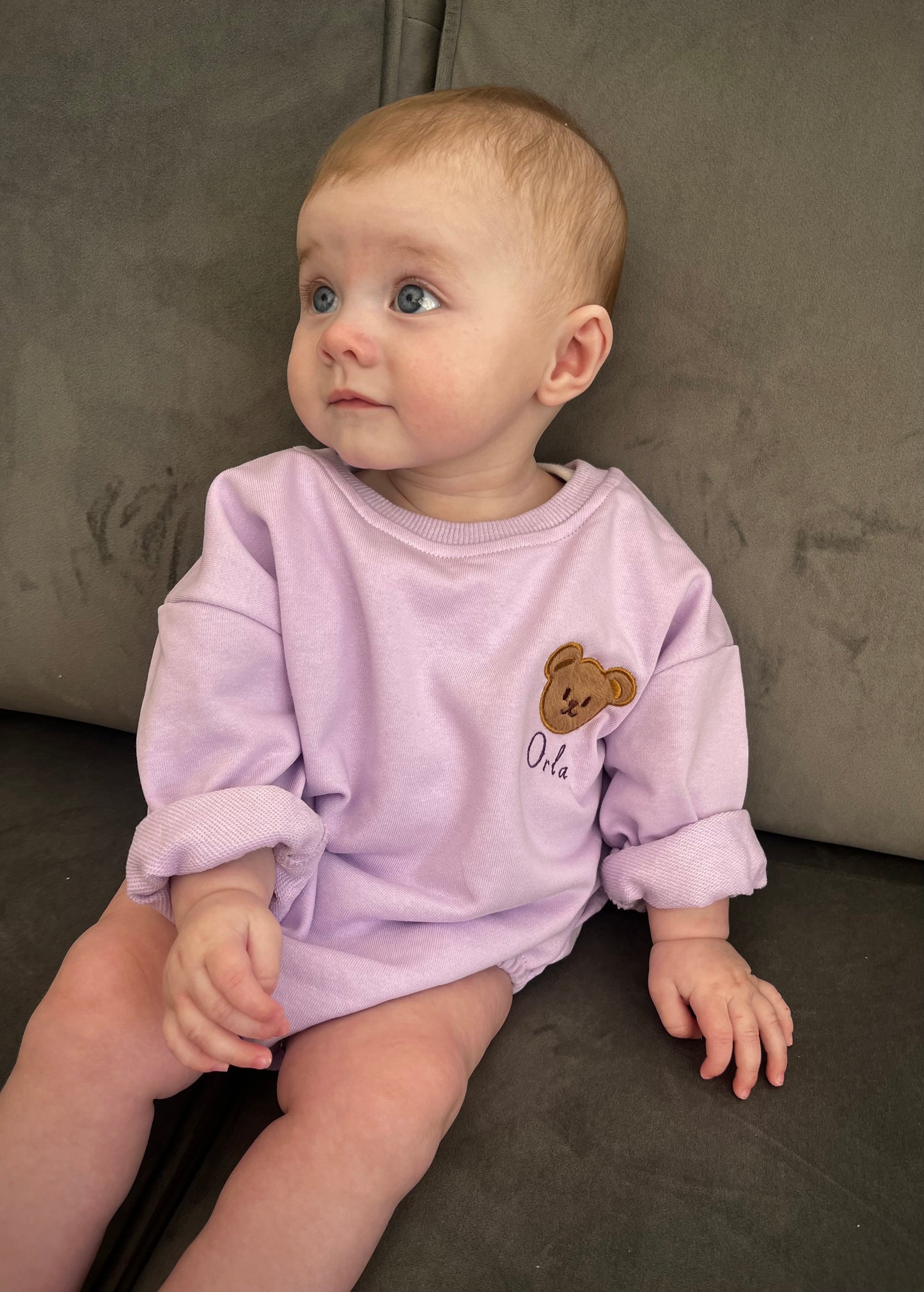 Teddy Bear Romper | Personalised