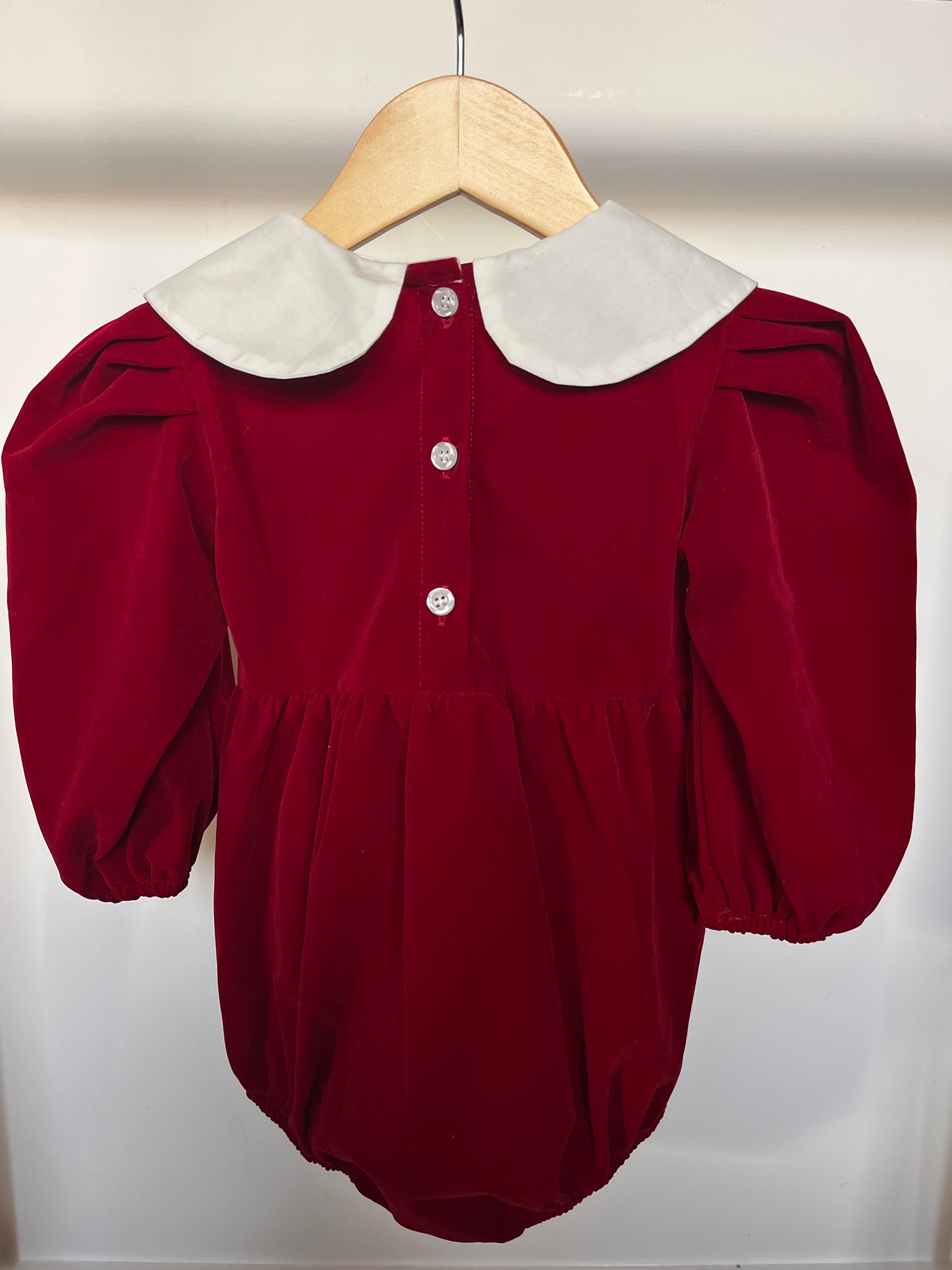 Velour Romper | Personalised