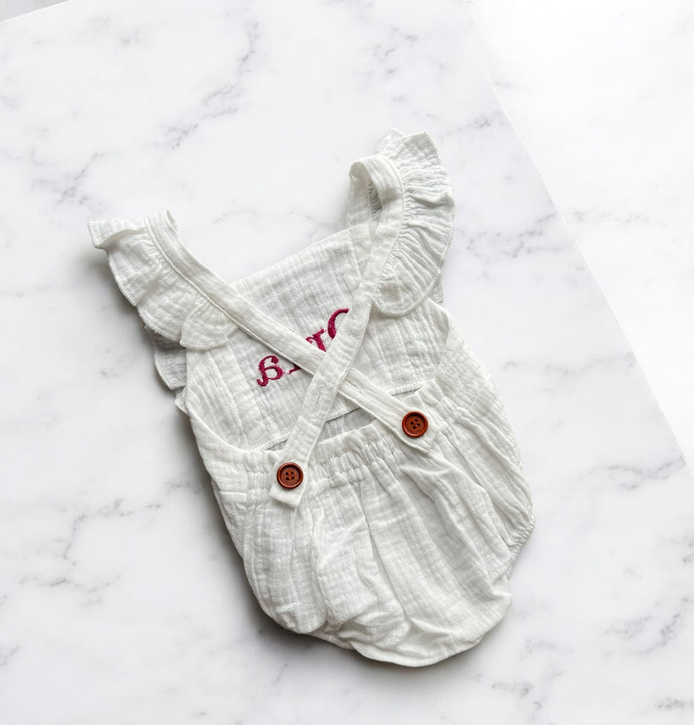 Muslin Romper | Personalised