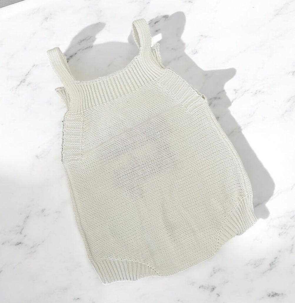 Santa Baby Knit Romper