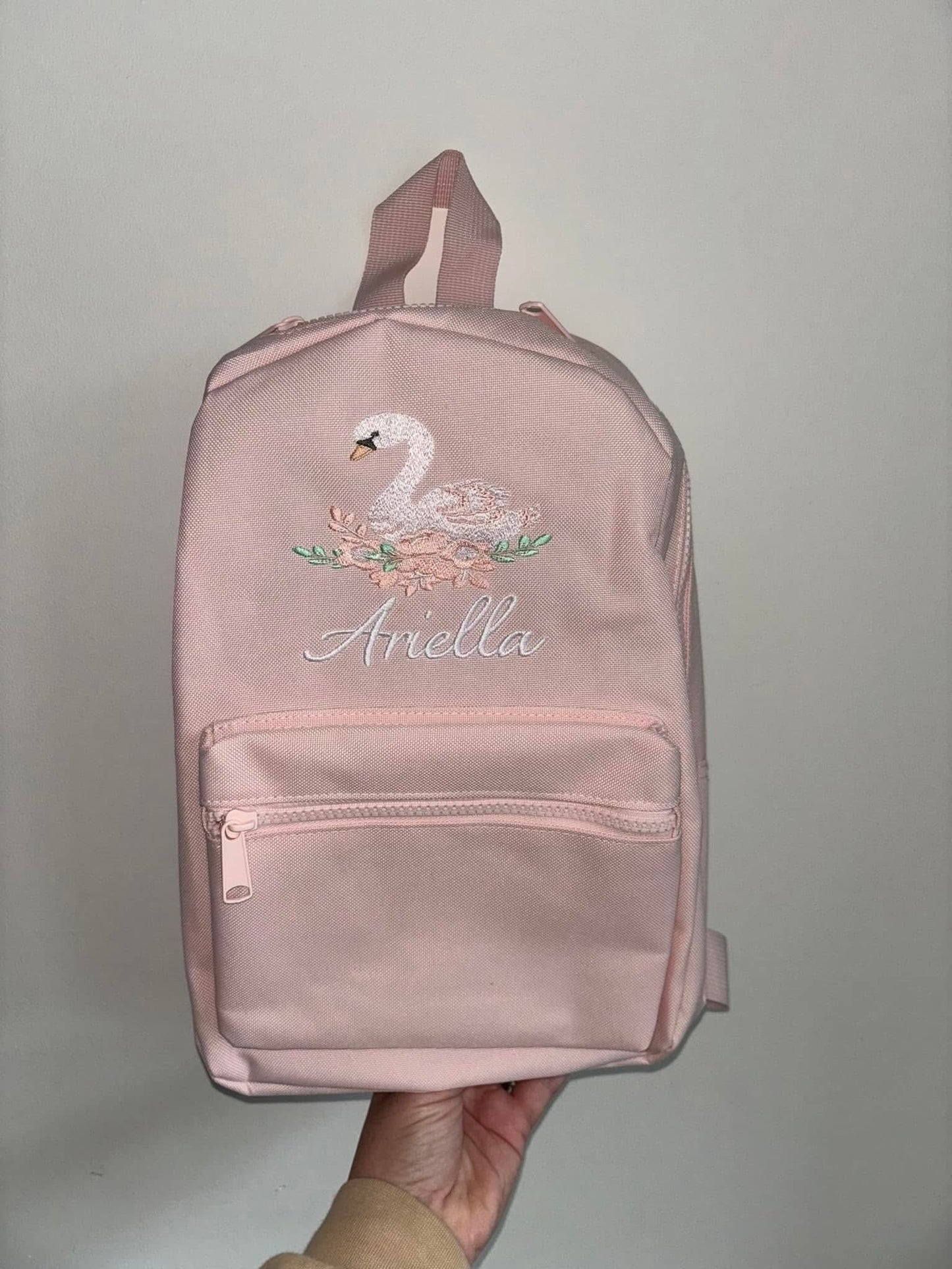 Personalised Backpack - Swan