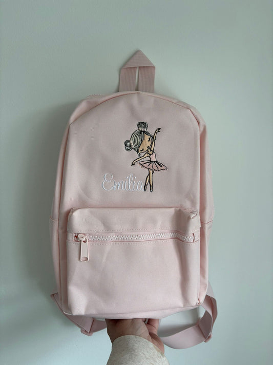 Personalised Backpack - Ballerina