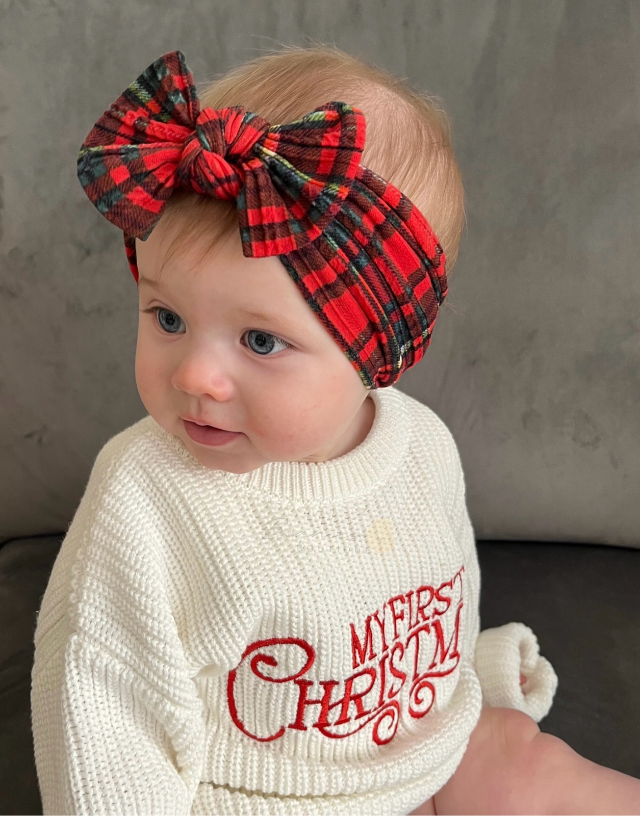 My First Christmas Knitted Jumper