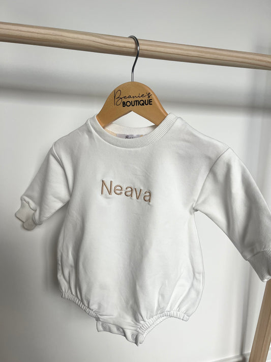 Sweater Romper | Personalised